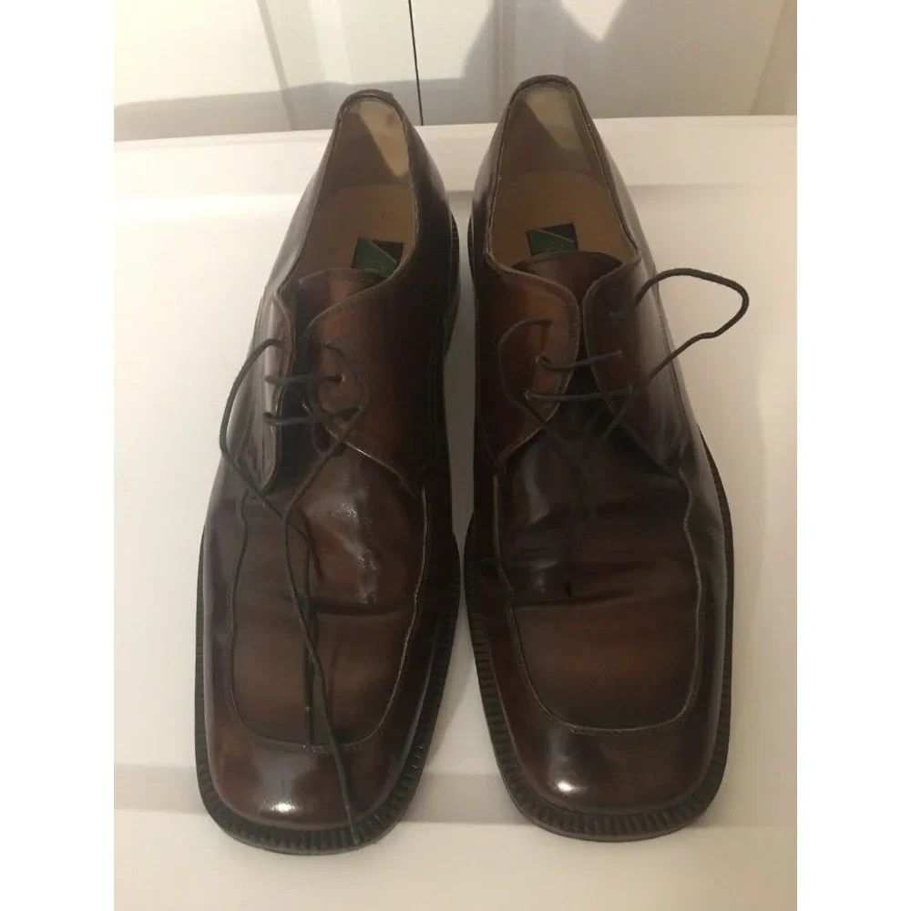 Herry Sax Men’s Sz 9.5 Shoes Brown Made In Italy‎